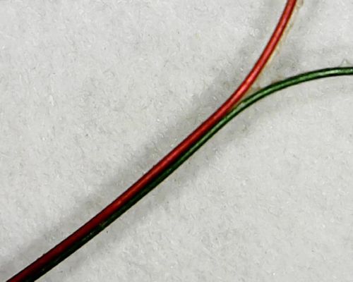 44AWG T Type Medical Constantan Thermocouple Wire Polyesterimide Coated