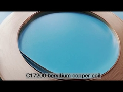 BeCu C17200 Beryllium copper coil Be copper strip 0.25x8.2mm