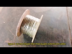 Cable de extensão de termocouple de forma redonda de 0,5 mm2 KX-FG-FG-SSB