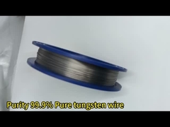 Diâmetro 1,2 mm Pureza 99,9% fio de tungstênio puro