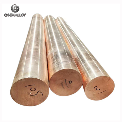 0.5" Beryllium Copper Round Bar C17200 Hard Drawn