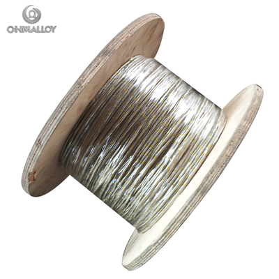 Tipo J Fe CuNi45 Thermocouple Wire Diâmetro 0,193 mm Compatível para detecção de alta temperatura