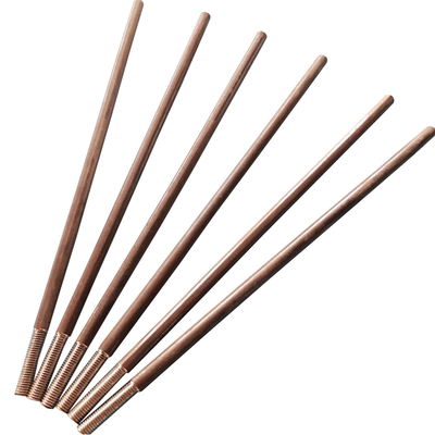 Barras terminais de liga Cr25Al5 resistentes a altas temperaturas, comprimento 405 mm, para sistemas de aquecimento industrial